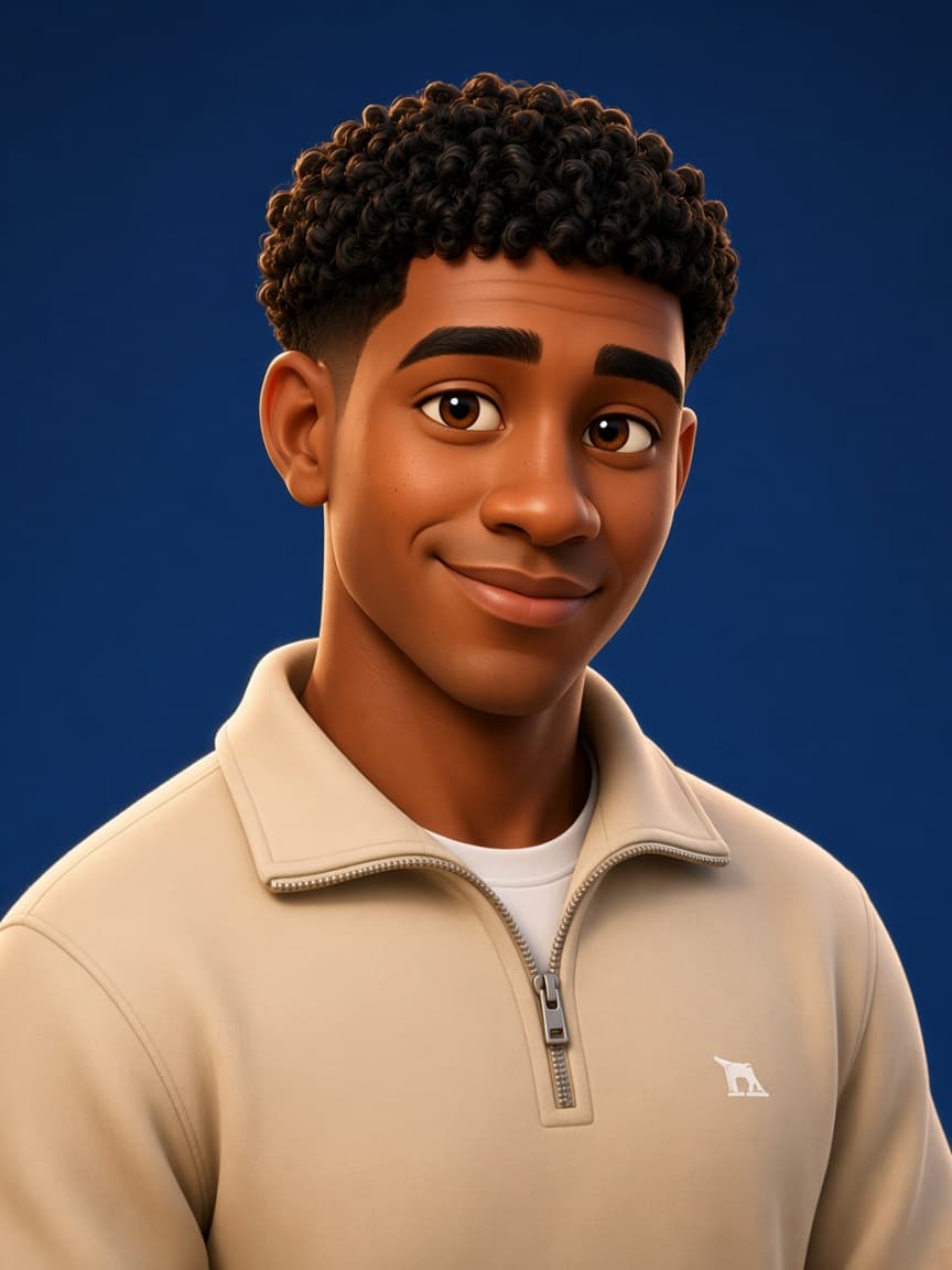 Kevin Garcia, 3D cartoon caricature